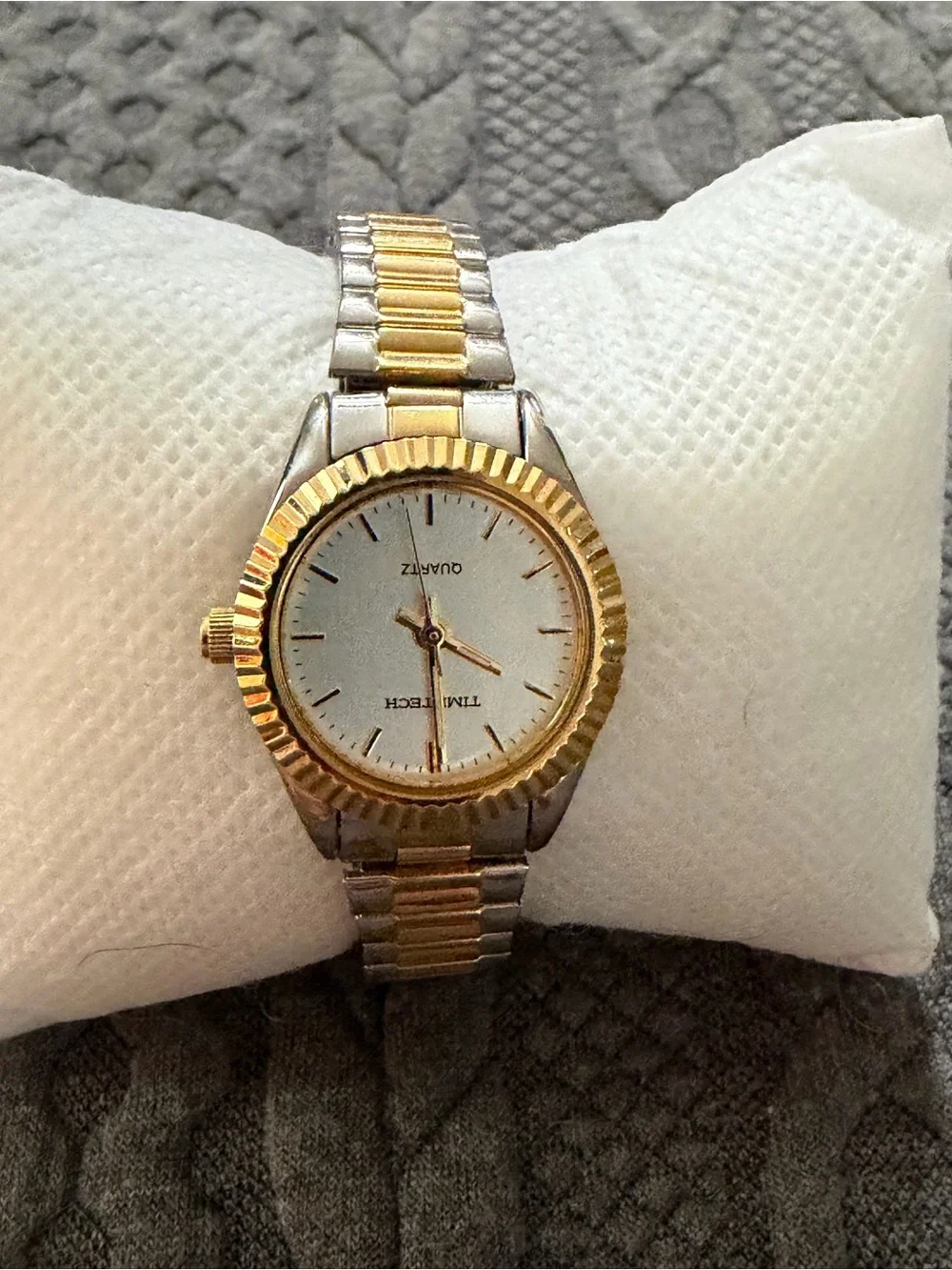 Women's Two-Tone Gold & Silver Watch